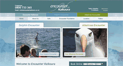 Desktop Screenshot of encounterkaikoura.co.nz